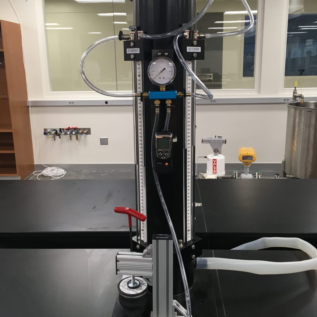 Manometer stand